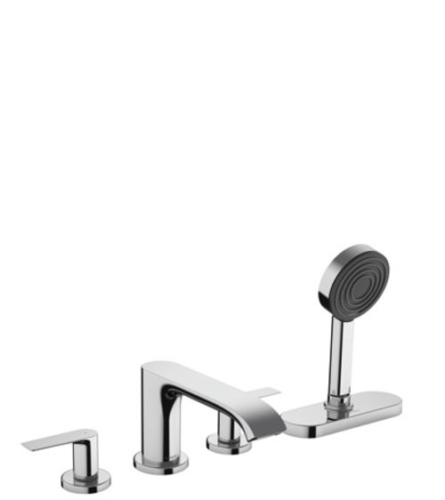 Hansgrohe-HG-4-Loch-Wannenarmatur-Vivenis-F-SetWannenrandmontage-mit-sBox-chrom-75444000 gallery number 1